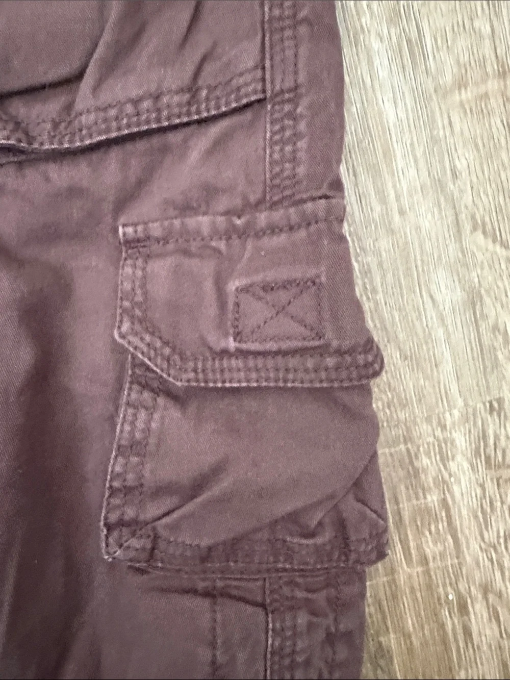 Justice Brown Cargo Pocket Skirt
